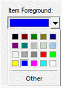 CAPI Build Options Colors box