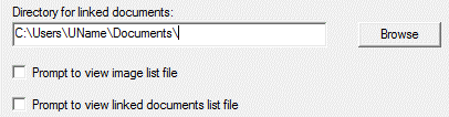 CAPI/ACASI Linked documents options