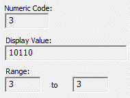 Check Each Response values Numeric Code, Display Value, and Range