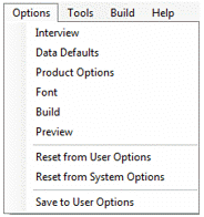 Options|Preview from the Design Studio menu