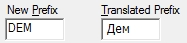 Translated Suffix options